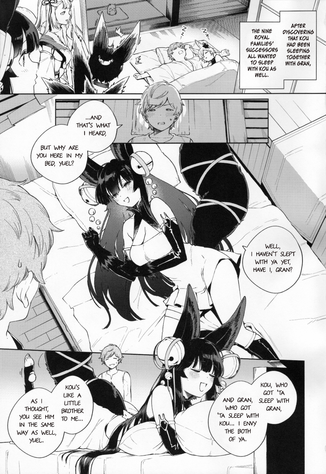 Hentai Manga Comic-Sleeping Together With Yuel-Read-2